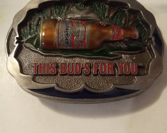 Budweiser Belt Buckle 1999