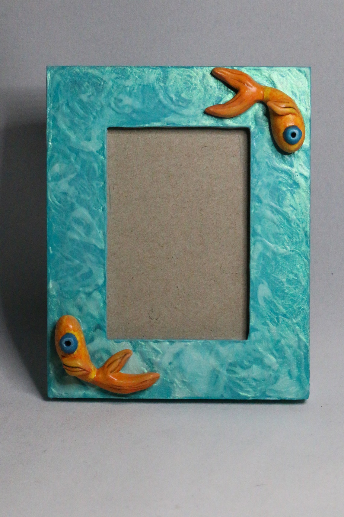 Fishy Picture Frame Etsy
