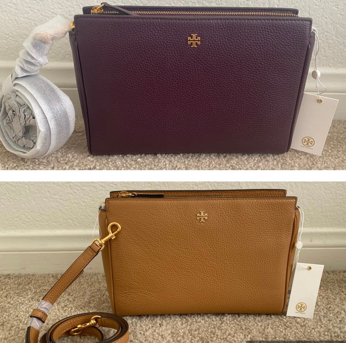 NWT Tory Burch Blake crossbody clutch Etsy
