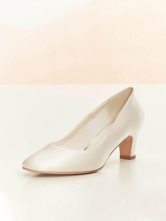 Satijn Trouwschoenen bruidsschoenen bruidsschoenen satijnen - Etsy Nederland