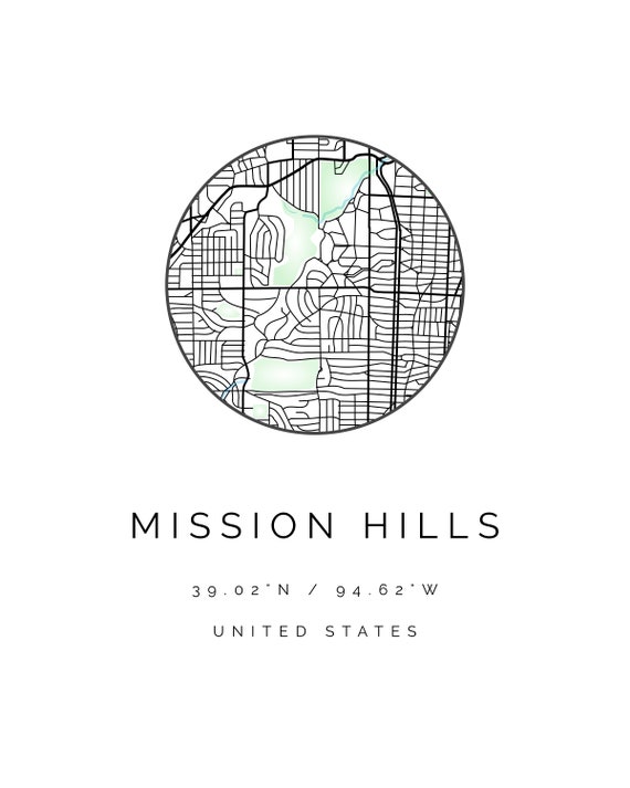 Mission Hills KS Etsy