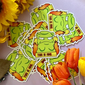 Melted Kuchi Kopi Sticker