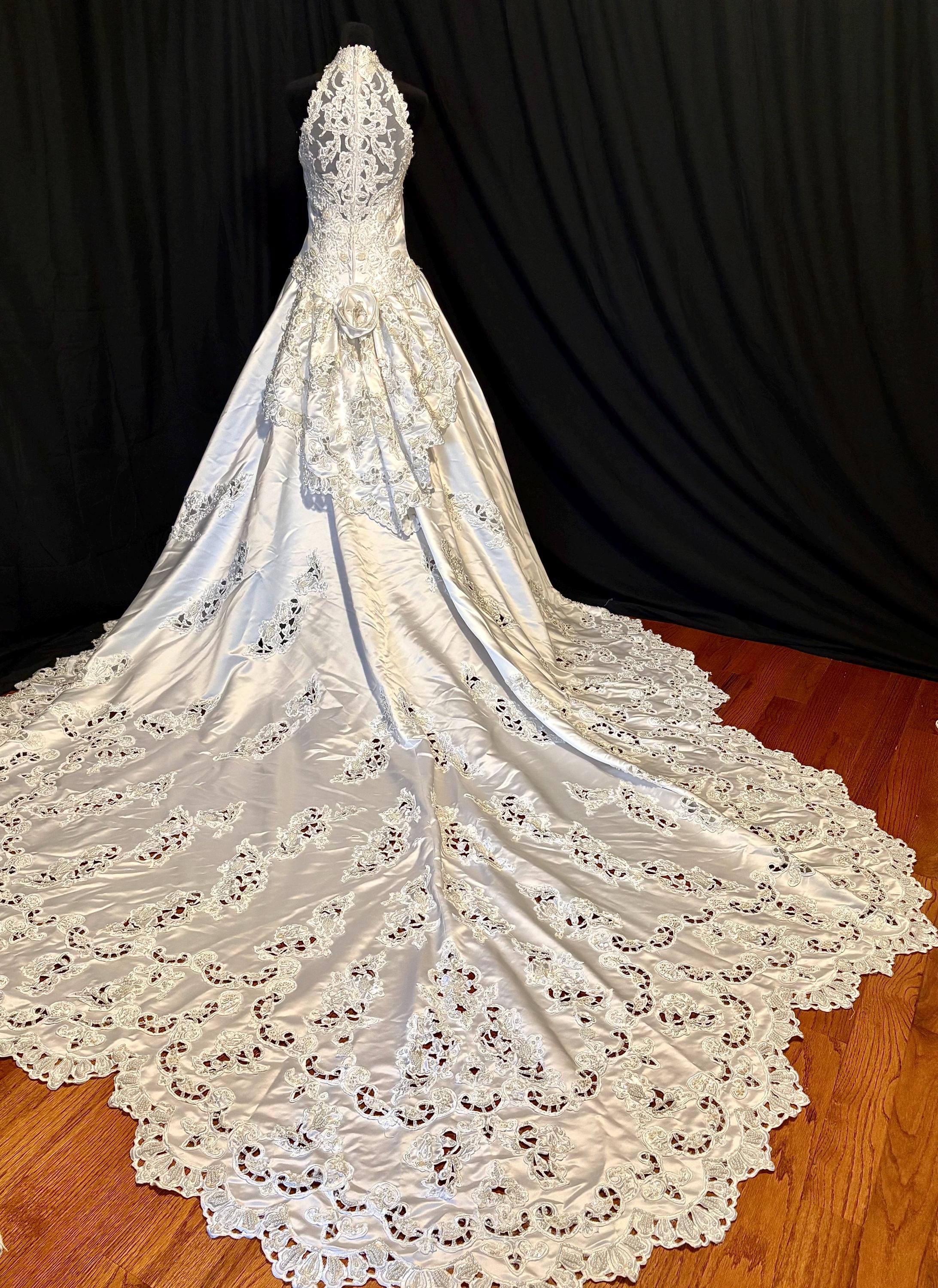 Vintage Mori Lee Wedding Dress: Western Theme, Beaded Sequin Train, Size 8, Camilla - Etsy Vintage Mori Lee Wedding Dress: Western Theme, Beaded Sequin Train, Size 8, Camilla - Etsy