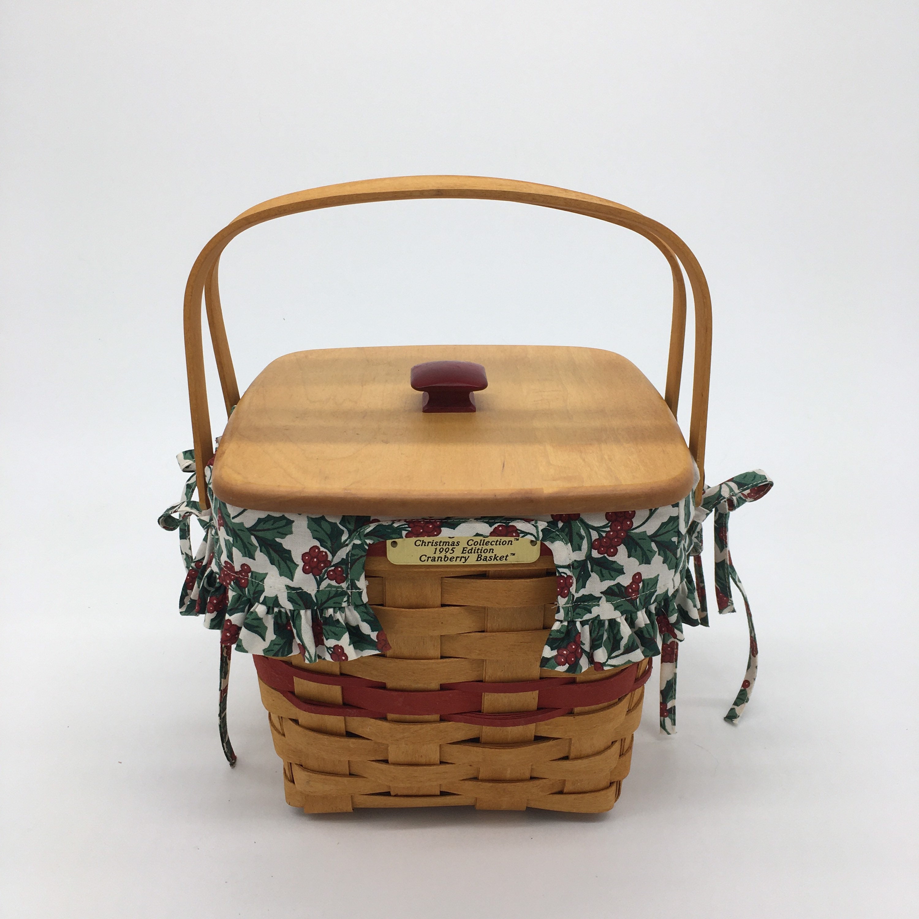Longaberger Cranberry Basket Etsy