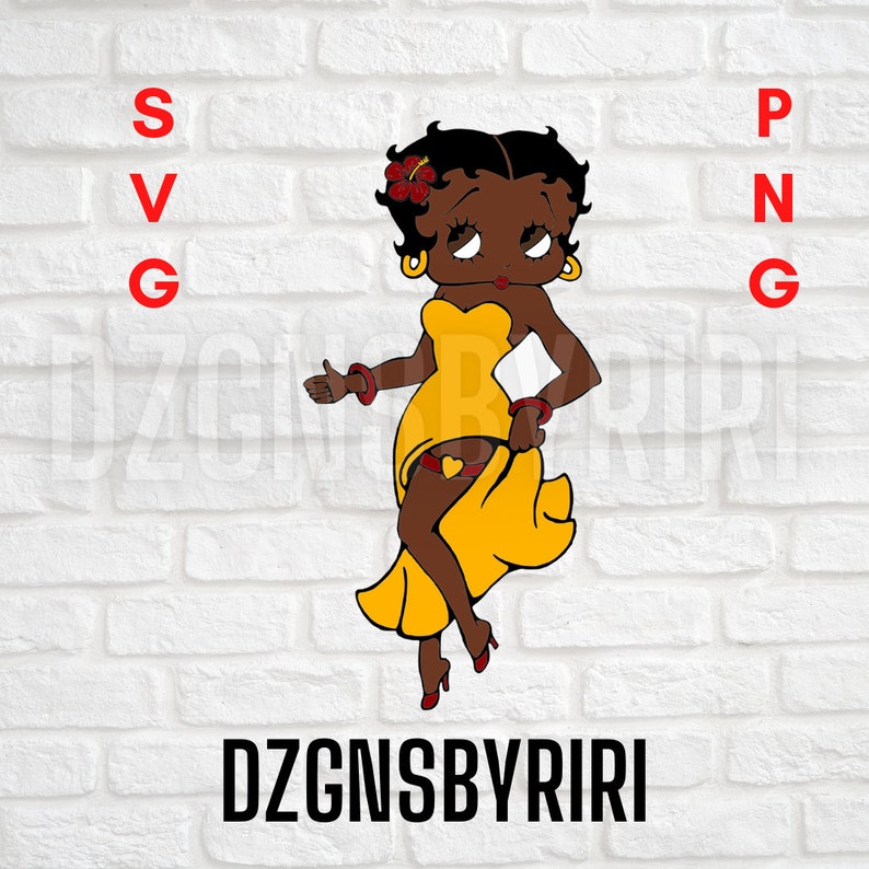 black betty boop svg black betty boop svg