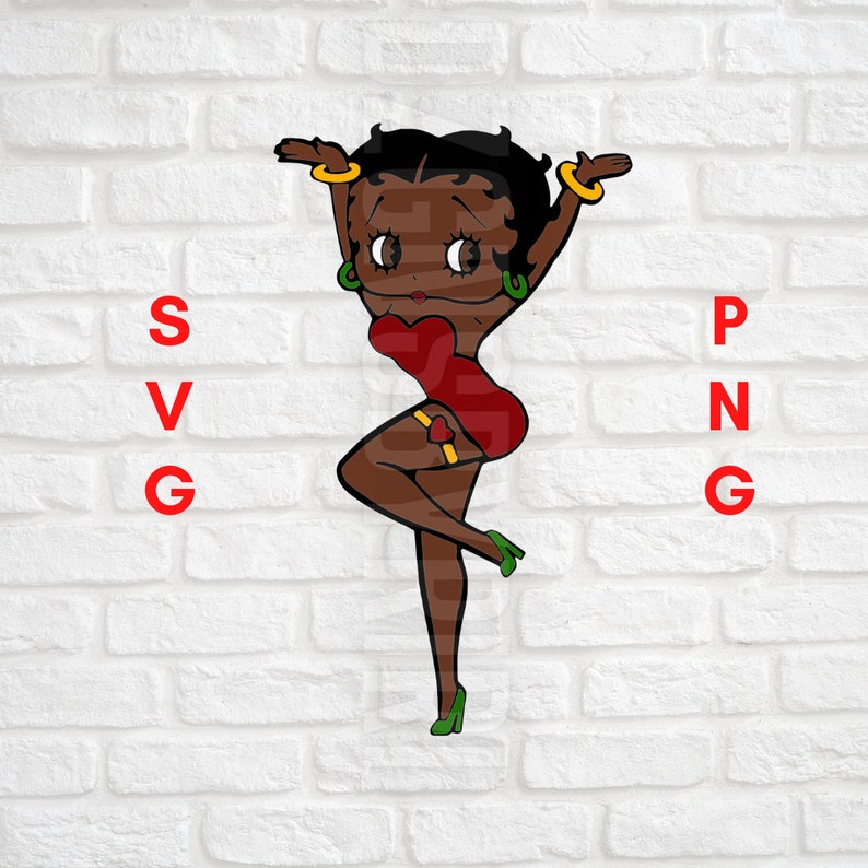 black betty boop svg black betty boop svg