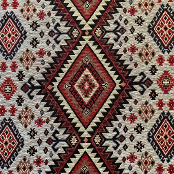 Kilim Fabric,Carpet Fabric,Upholstery Fabric,Geometric Fabric,Ethnic Fabric,Woven Fabric,Tribal Fabric,Turkish Fabric,Cotton Fabric