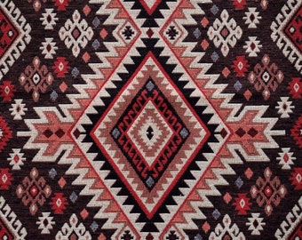 Tissu de moquette,Tissu d'ameublement,Tissu kilim,Tissu géométrique,Tissu ethnique,Tissu tissé,Tissu tribal,Tissu turc,Tissu de coton