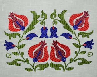 Motif de broderie machine Turkwork, broderie turque, motif de broderie florale, motif floral, broderie traditionnelle, broderie de fleurs,