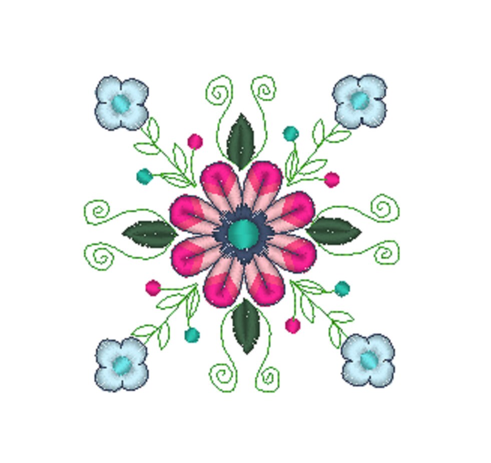 Wool Embroidery,floral Embroidery Design,satin Embroidery,embroidery