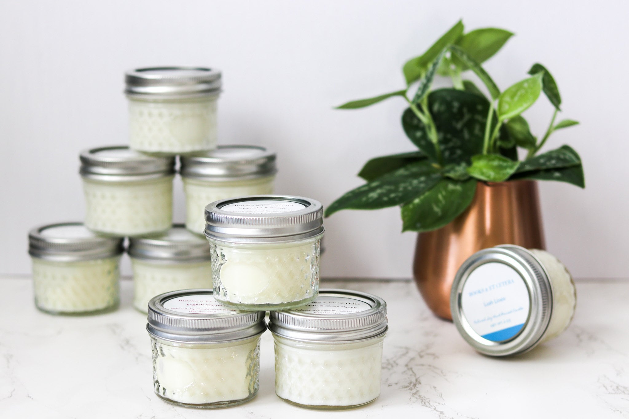 Mini Mason Jar Candle Multiple Scent Options Hand Crafted Etsy