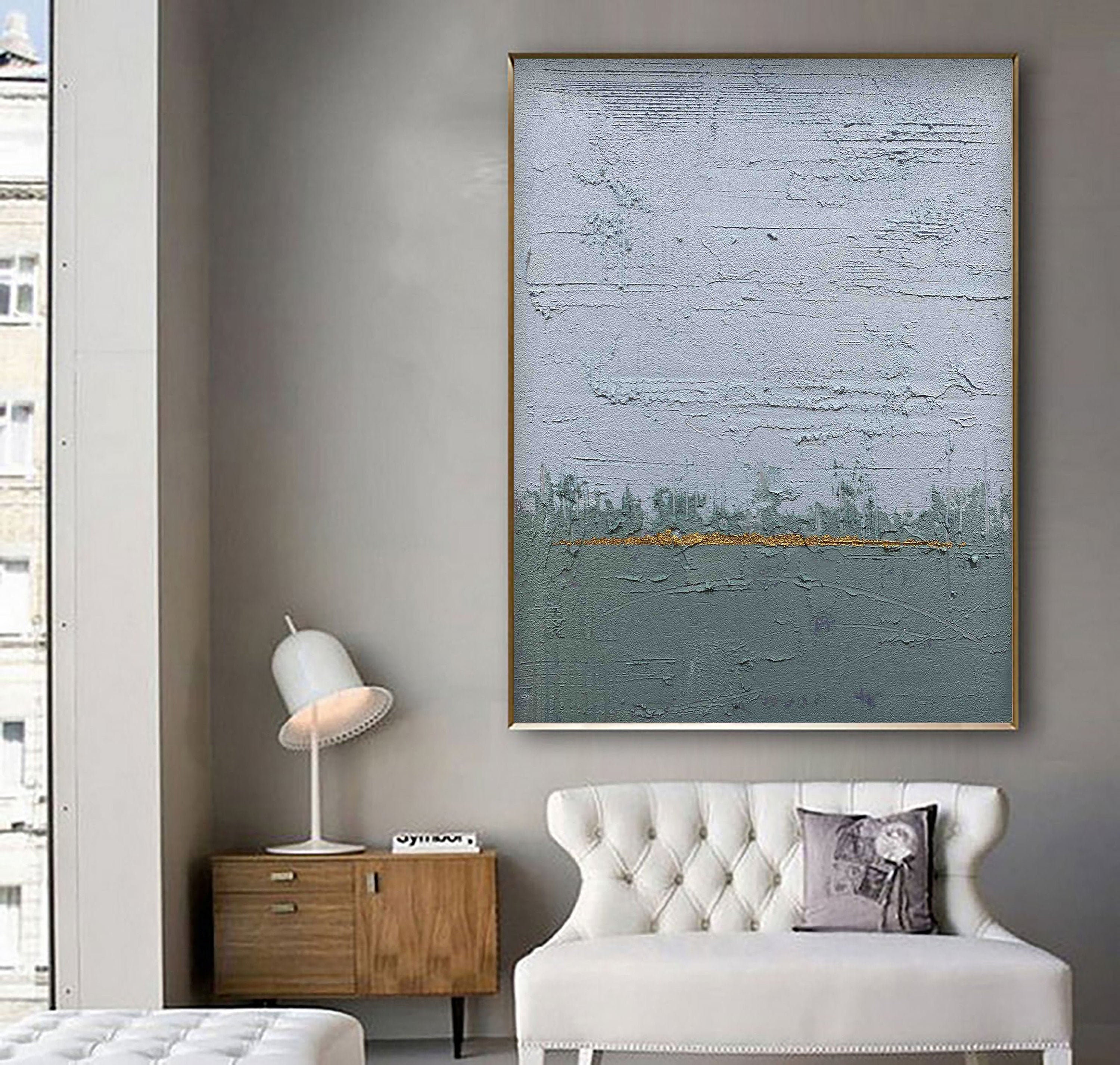 Largescale contemporary art abstract oil painting decoration Etsy