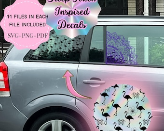 ST Inspired SVG Bundle 3 | Car Window Vinyl Decals (Digital Download)