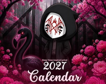 Calendario ST Inspired 2027 / Ilustraciones góticas, temas sombríos (Descarga digital)