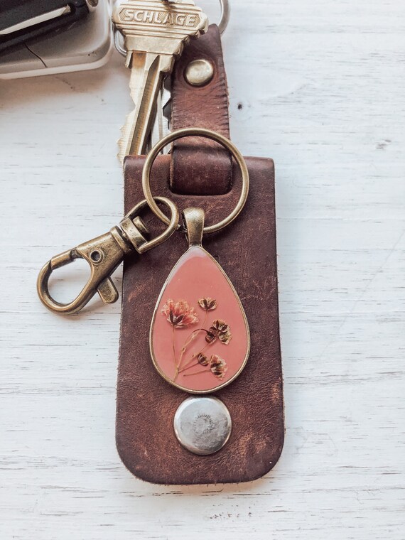 Handmade Keychain Resin Keychain Aesthetic Keychains Etsy