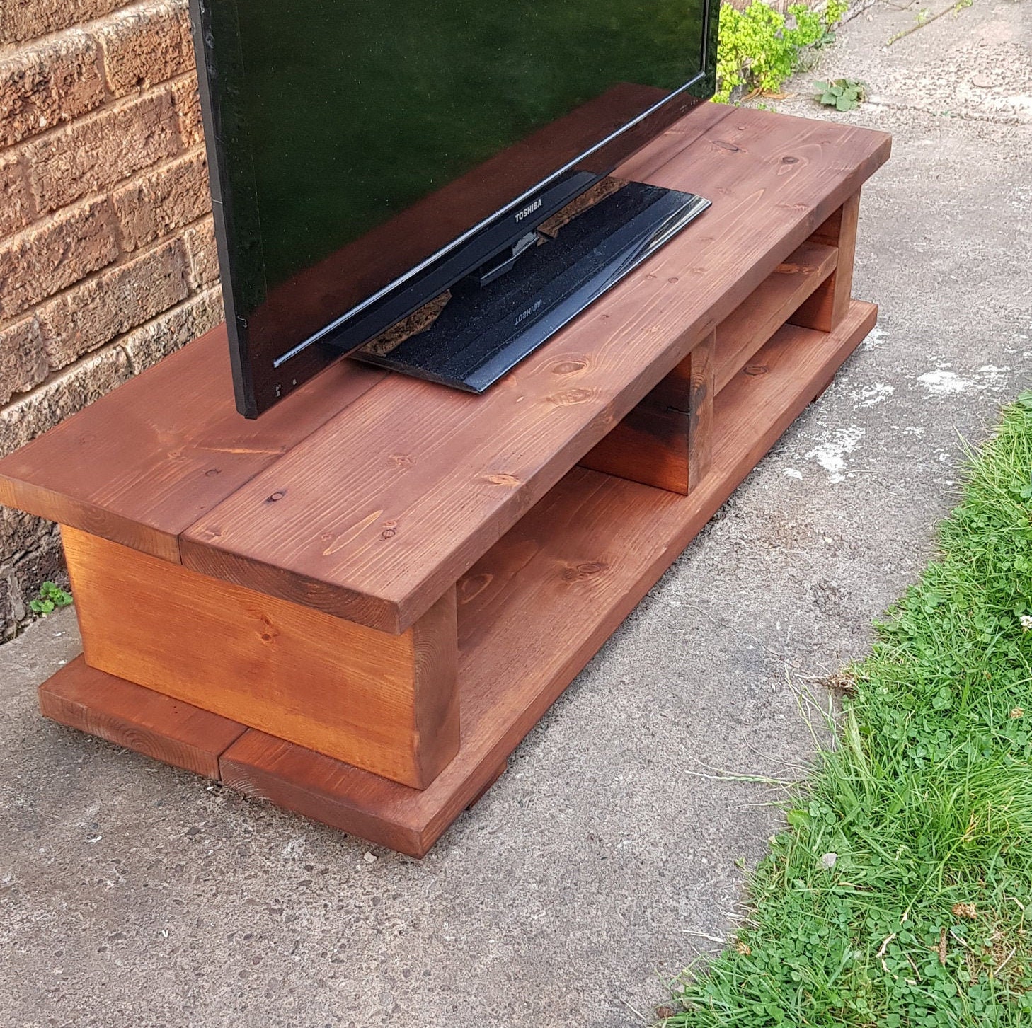 Soporte de TV/Unidad de TV/Muebles hechos a mano | Etsy