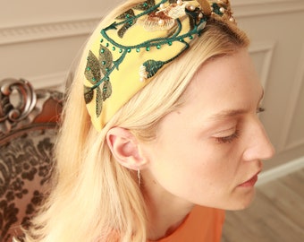 A classy hand crafted headband