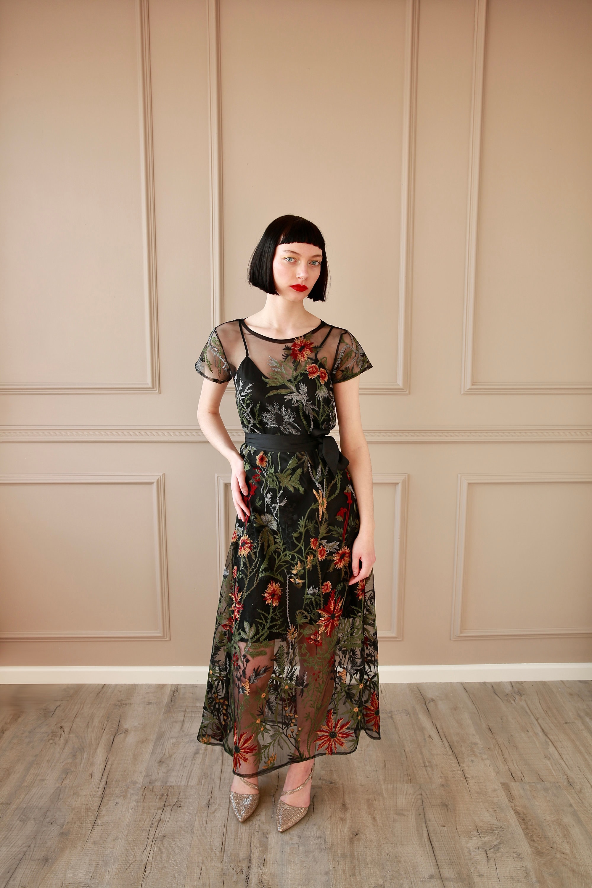 Wildflower Embroidered Dress