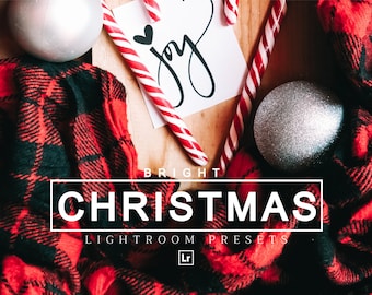 15 Lightroom mobile & desktop Presets Bright Christmas