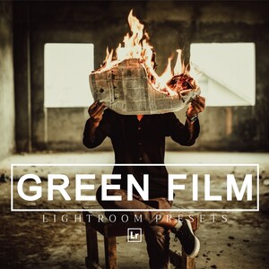 Lightroom mobile & desktop Presets Cinematic Green image 1