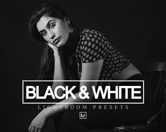 Lightroom mobile and desktop Presets Black&White