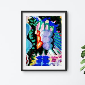 Original Painting | Abstract Art | Acrylic on Paper | Contemporary Artwork | A3 | 29x42cm | Abstract Painting | Art UK