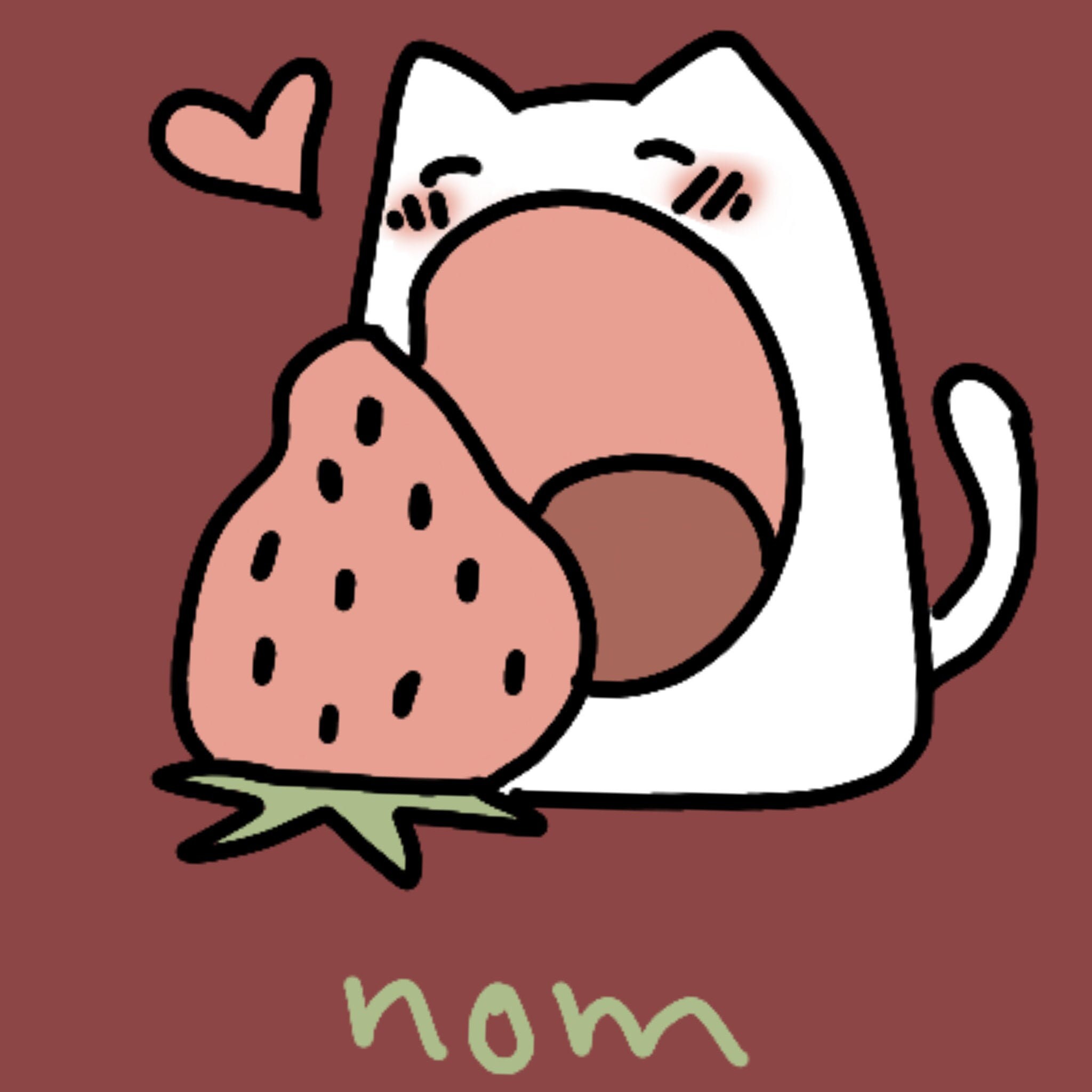 Omnomnom clip lucia twitch Kawaii Animated