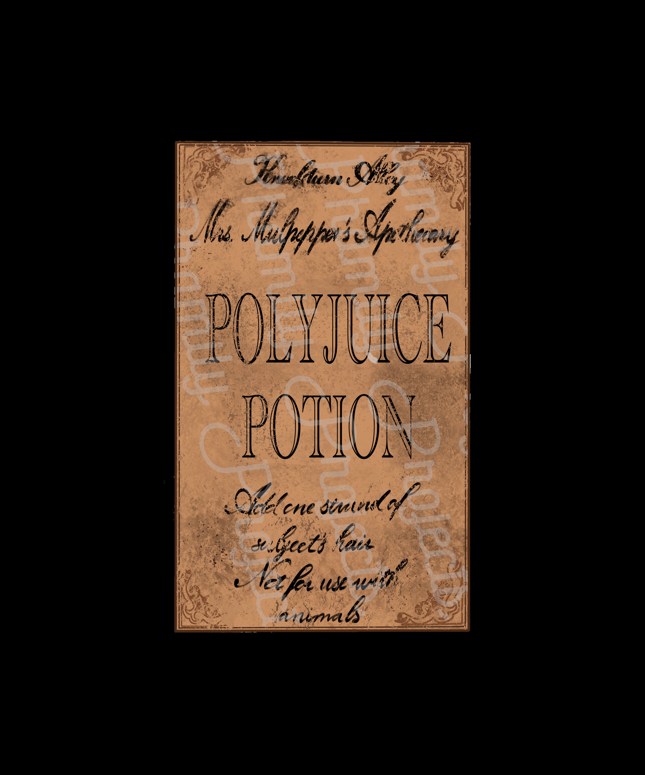 Polyjuice Potion INSTANT DIGITAL DOWNLOAD | Etsy