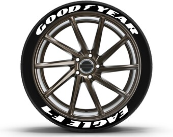 Tire stickers | Etsy MICHELIN Tyre Stickers Full Car Set