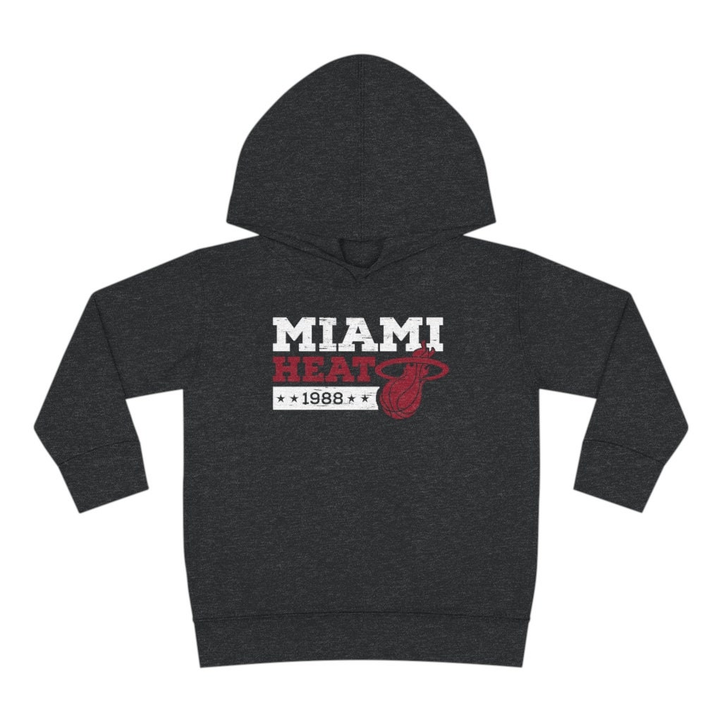 Miami Heat Toddler Pullover Fleece Hoodie | Etsy