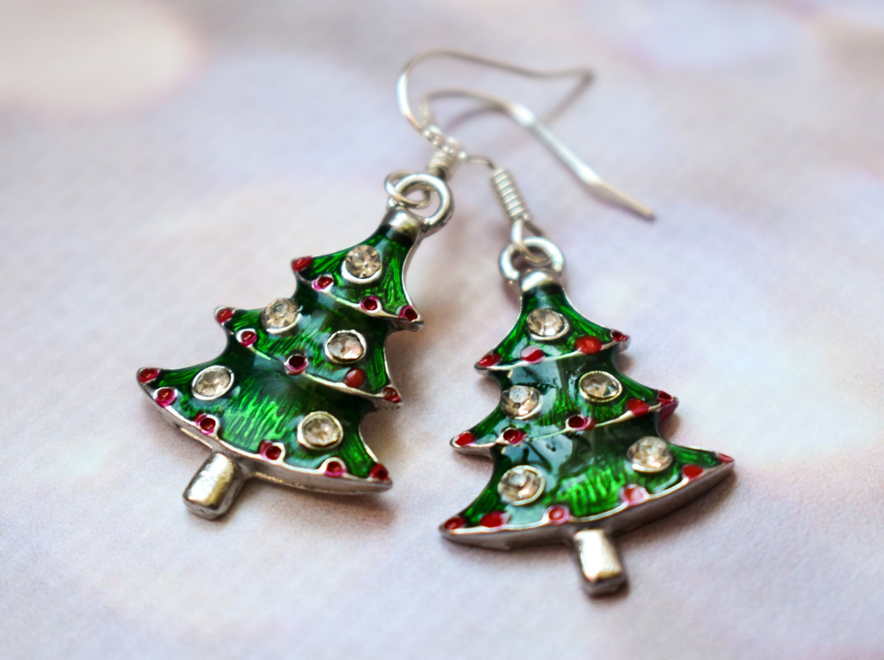 Christmas earrings gift for her or Christmas gift idea Etsy