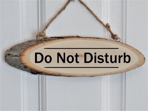 Wooden Slice Hanging Door Sign Wooden Slice Hanging Door Sign