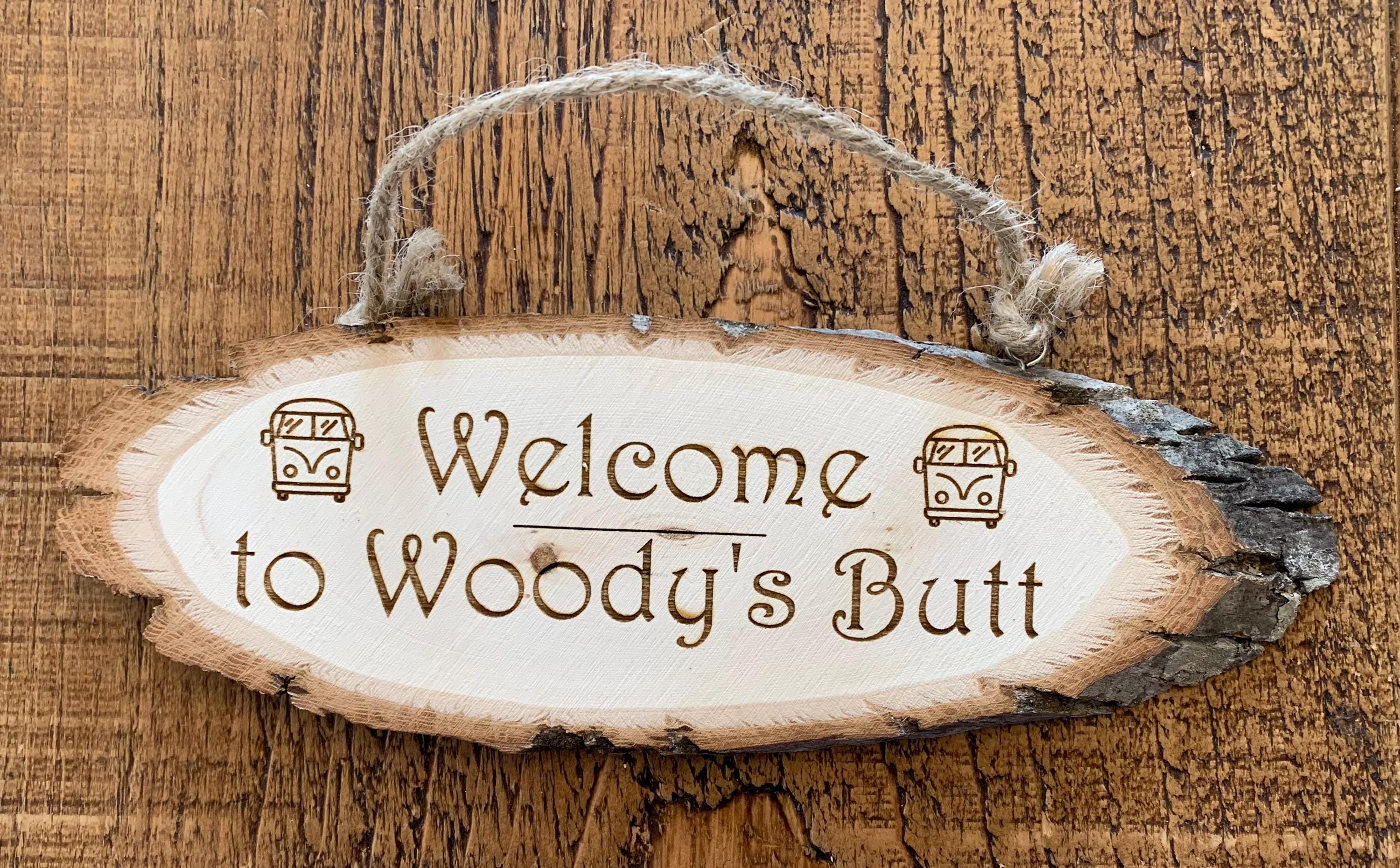 Open/ Closed Sign- Natural Log Slice Hanging Door Sign for Shops ...