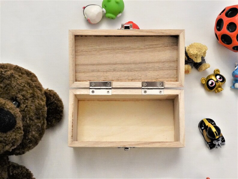 Personalised Wooden Treasure Chest Engraved With a Message Etsy UK