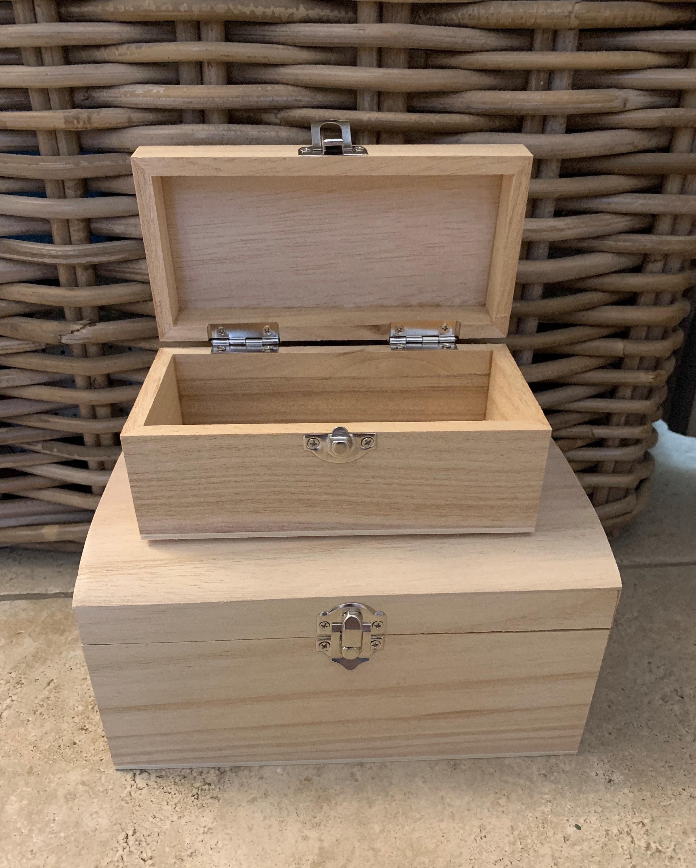 Personalised Wooden Keepsake Box Gift, Pirate Treasure Chest Gift For Child, Trinkets Collectibles Memory Box