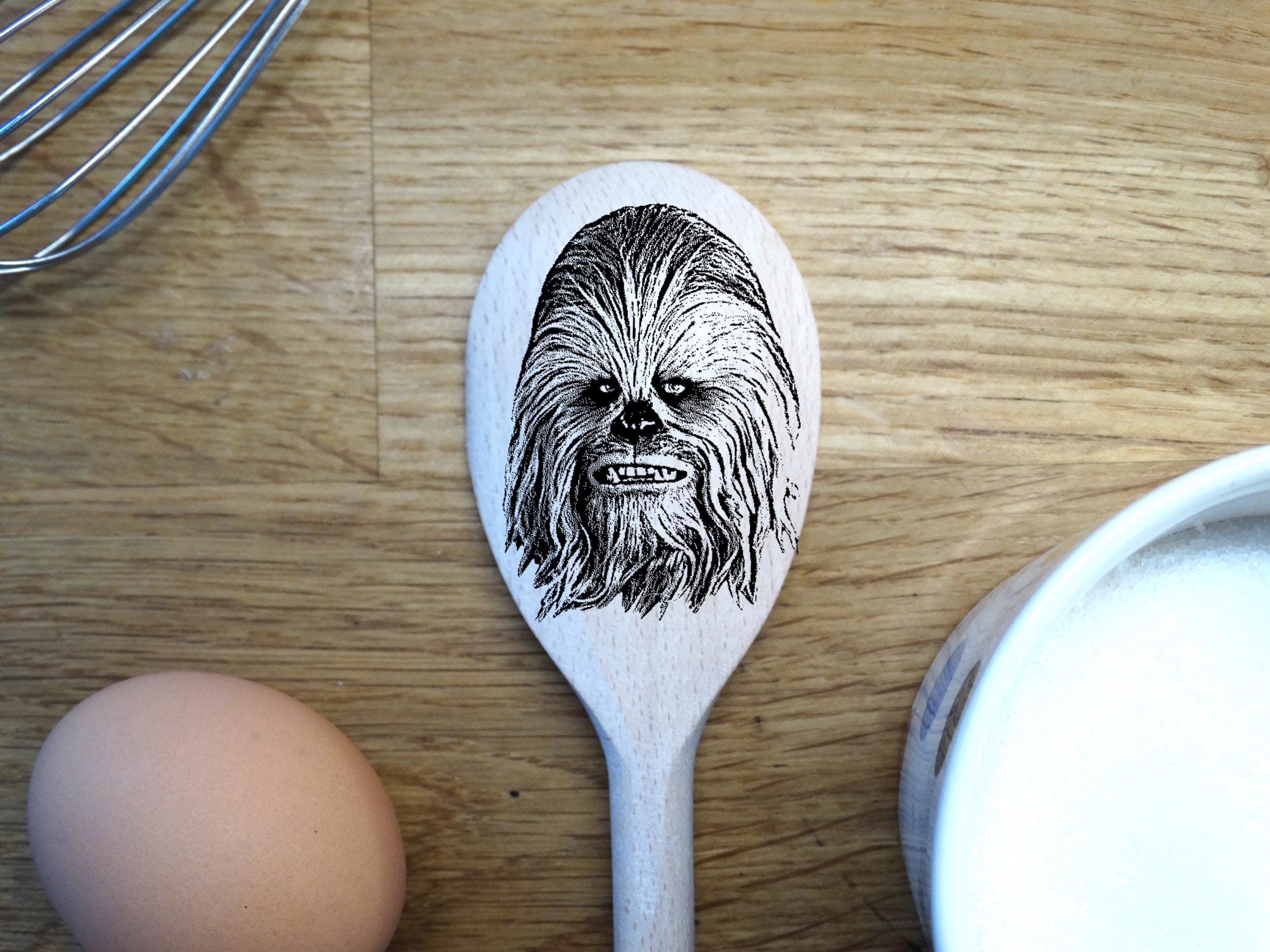 Your Pet&#39;s Face Engraved on a Wooden Spoon! Fun, unique and quirky gift!