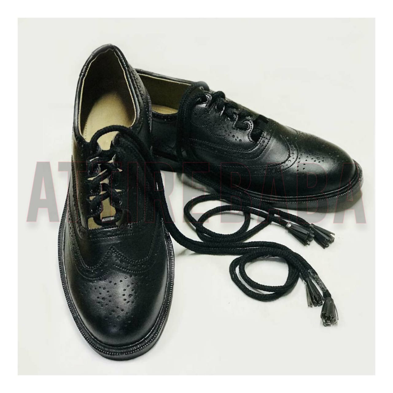 Shoes Insoles & Accessories Shoelaces Scottish Ghillie Brogues Shoes Laces with Leather Tassels Kilt Shoe Replacements 