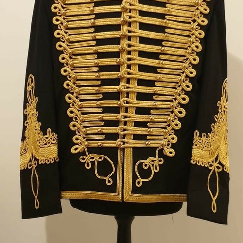 New Napoleonic Hussar Uniform Miltary Style Tunic Pelisse - Etsy