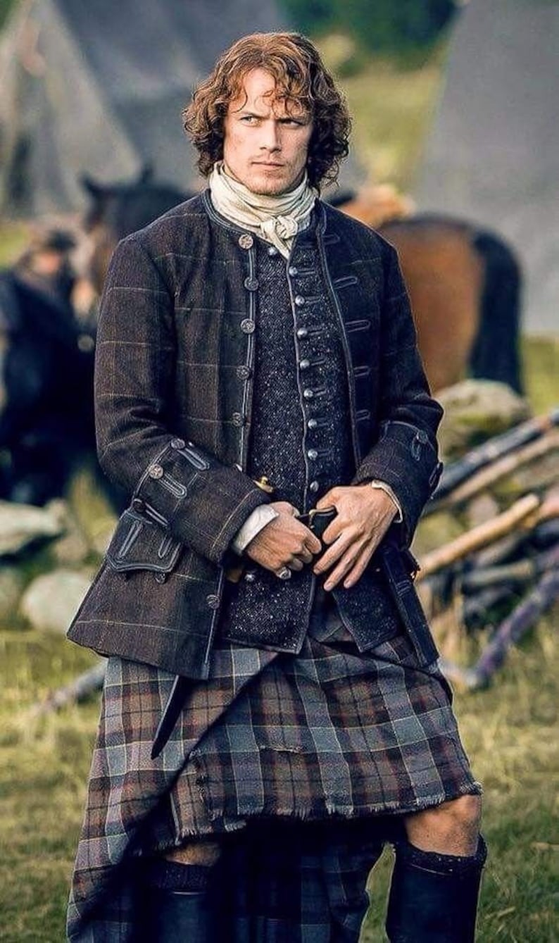 Highland Traditional Great Kilt Men’s Scottish Tartan | Etsy