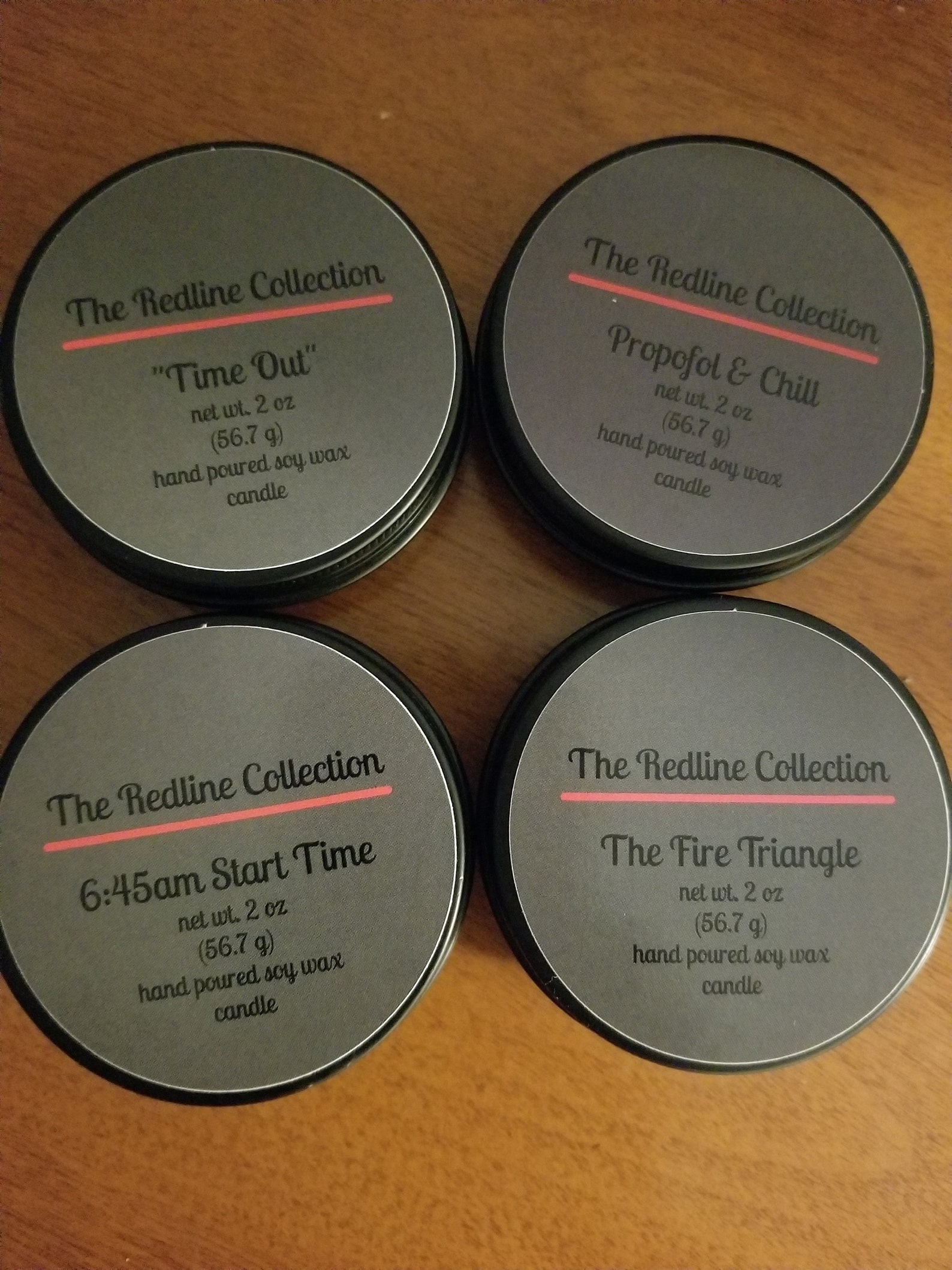 Red Line Collection The Redline Collection 4 Pack get All Four Scents - Etsy