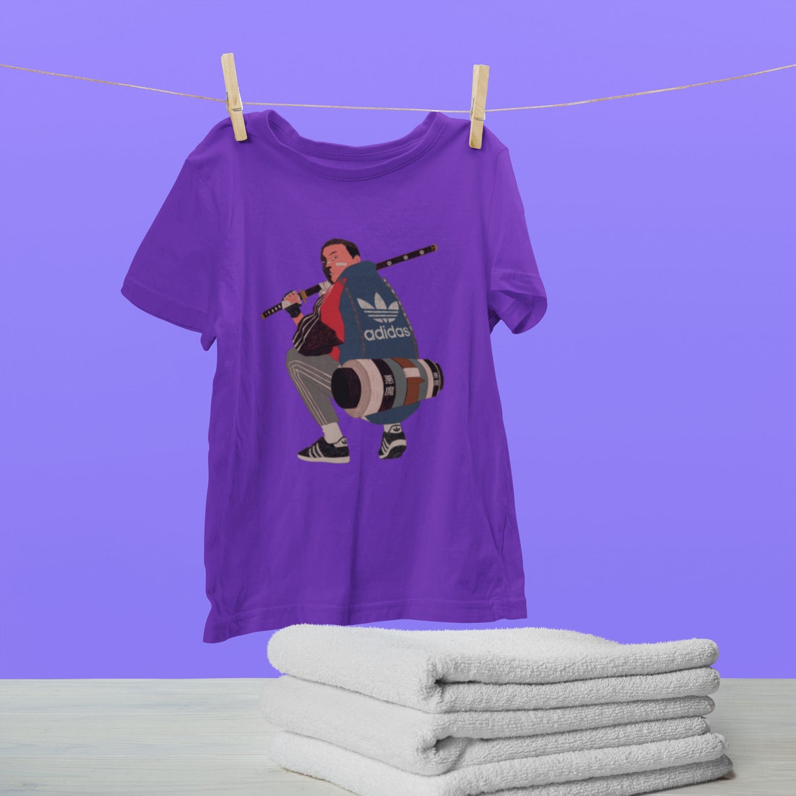 adidas anime shirt
