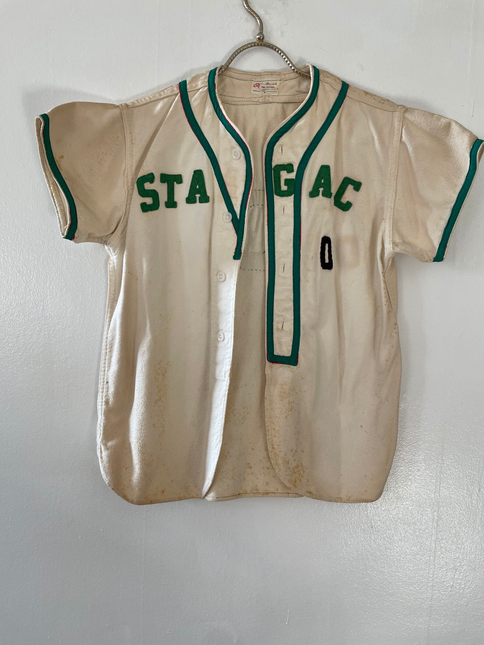 Vintage 1940s Cotton Baseball Jersey Size Mens XS Womens S Etsy