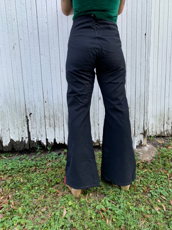 1940s Satin Lined Sailor Pants Size 30x32