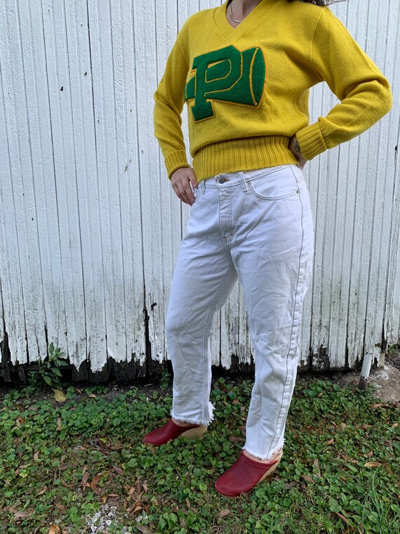 1940s Letterman Cheerleading Sweater