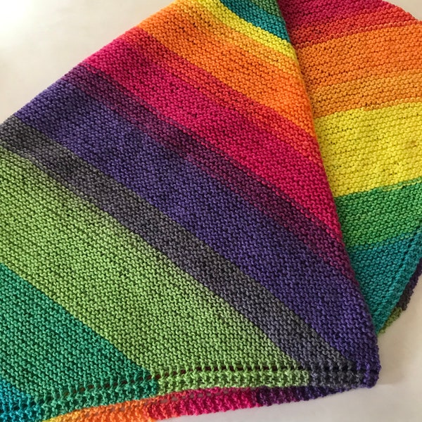 Striped Baby Blanket Etsy