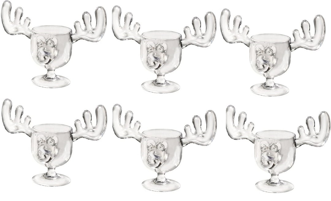  A&R Collectibles Christmas Eggnog Moose Mugs - Gift