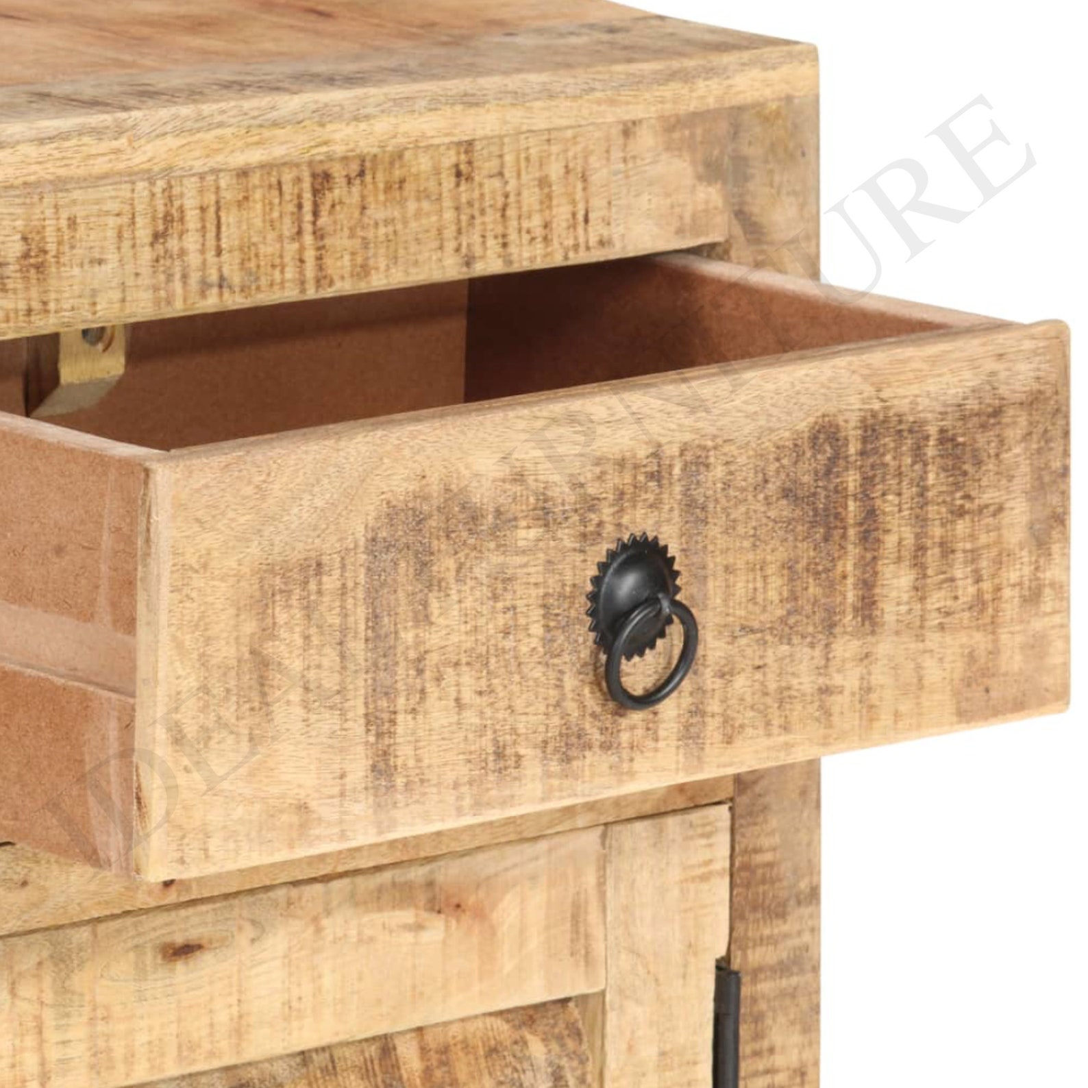 Vintage mango sólido madera gran aparador rústico muebles de | Etsy