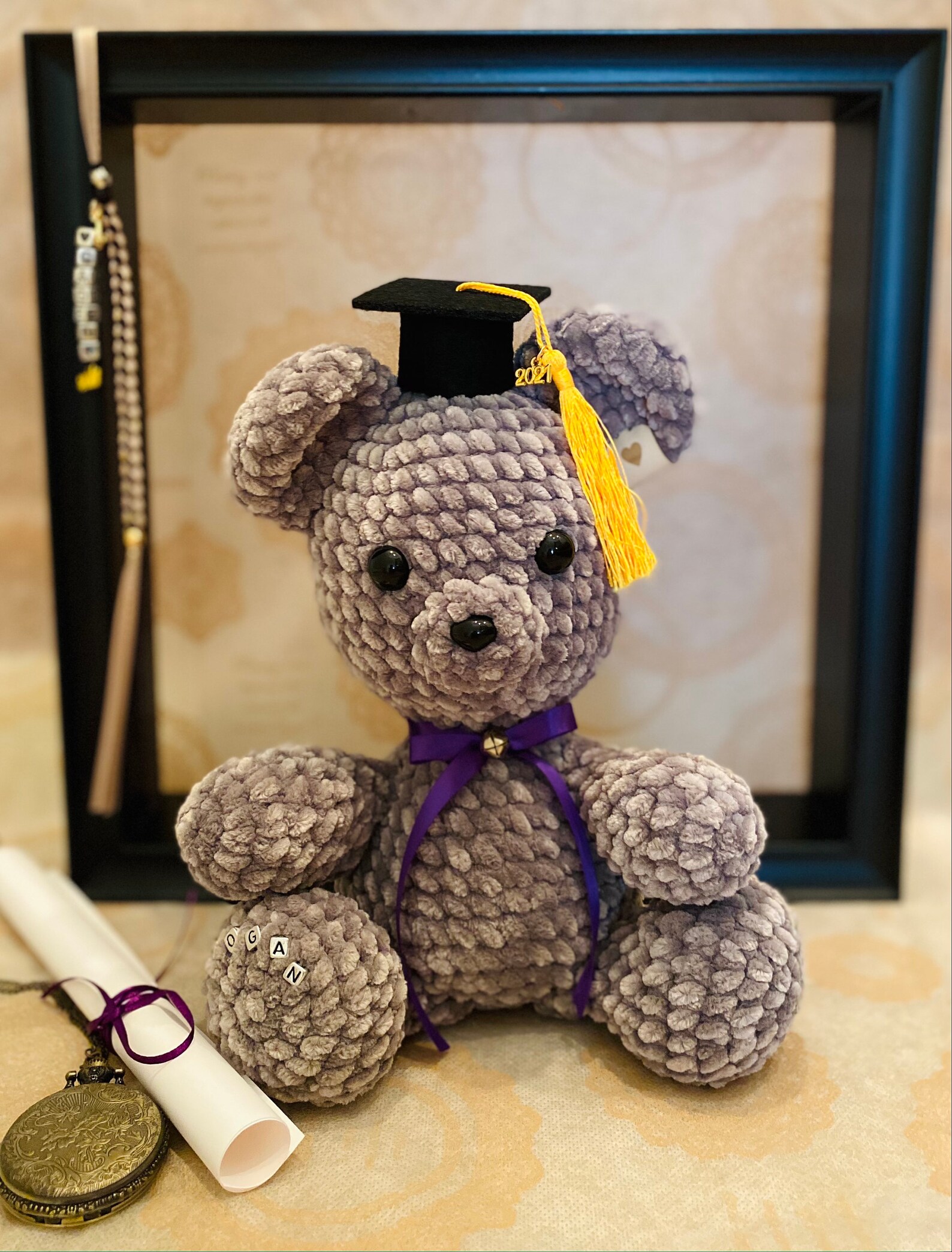 Personalized Graduation Bear 2021 | Etsy