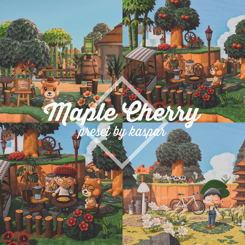 Maple Cherry ACNH Lightroom Preset Etsy