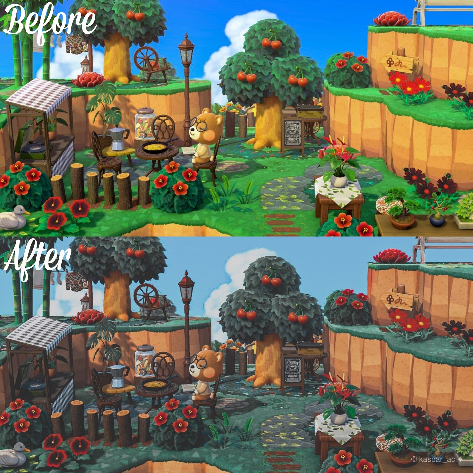 Maple Berry ACNH Lightroom Preset Etsy